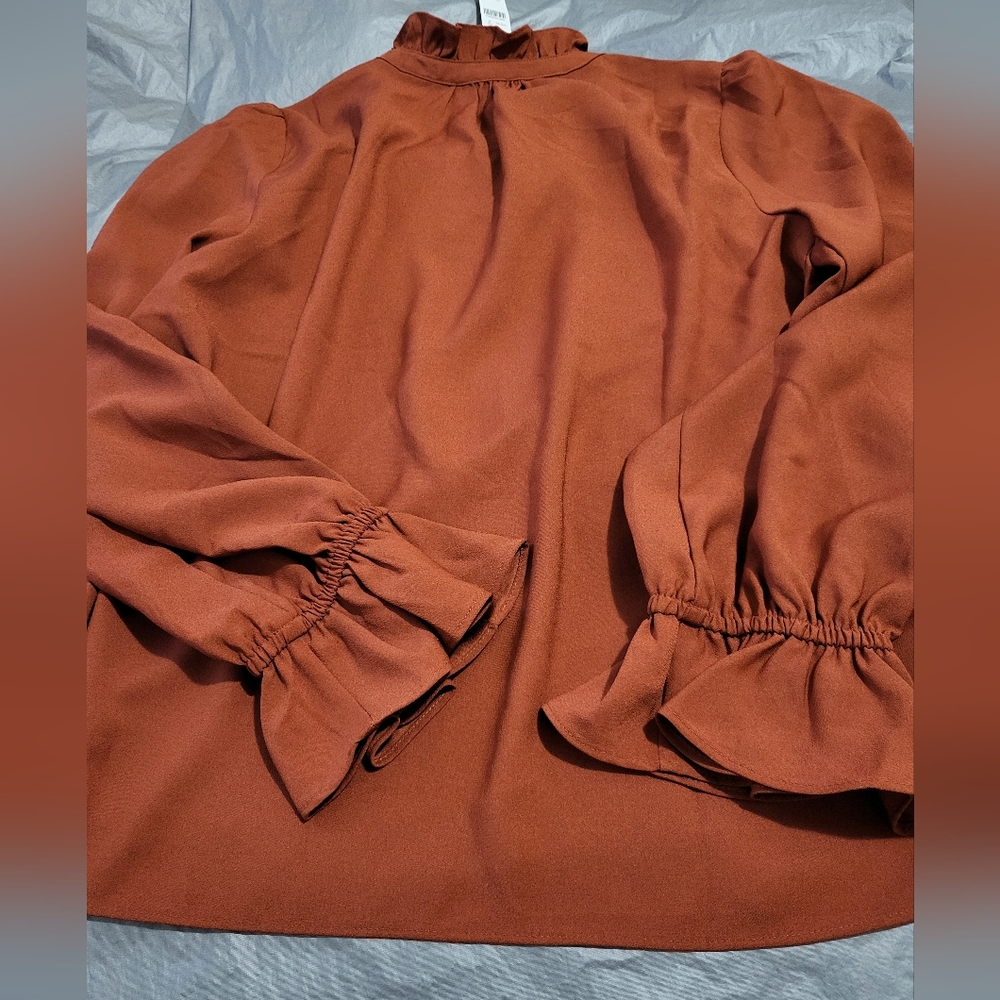 Jcrew Ruffle Drapey Top - Picture 5 of 14